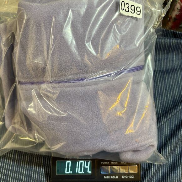 Columbia Fleece Jacket Womens M Purple Zip Up Outdoor Hiking Cozy Layer - Picture 10 of 10